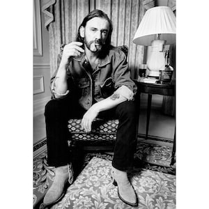 Lemmy, Motörhead, Original Photo Print - Heavy Metal, Ace of Spades, Rock Print, Music Wall Art , Signed by Photographer