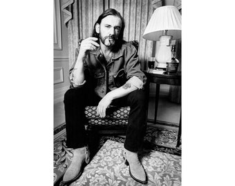 Lemmy, Motörhead, Original Photo Print - Heavy Metal, Ace of Spades, Rock Print, Music Wall Art , Signed by Photographer
