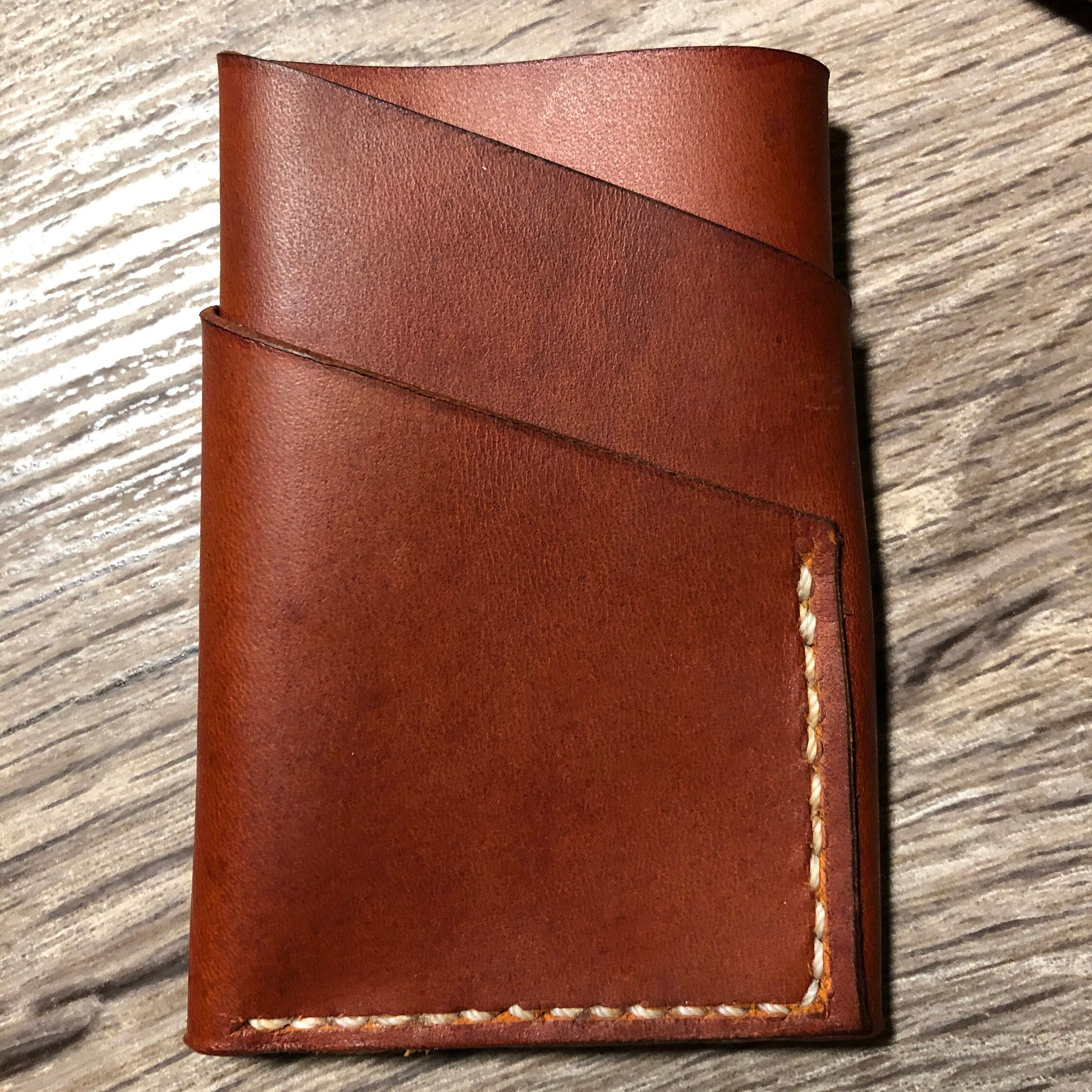 Handmade Leather Wrap Wallet Etsy