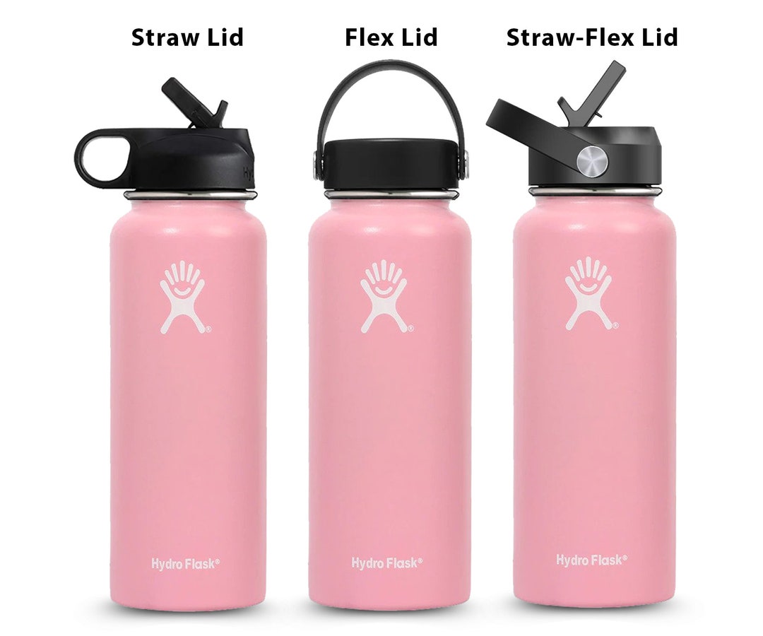 Hydro Flask Light Pink 1.0 Design 32oz and 40oz Custom Hydro Etsy