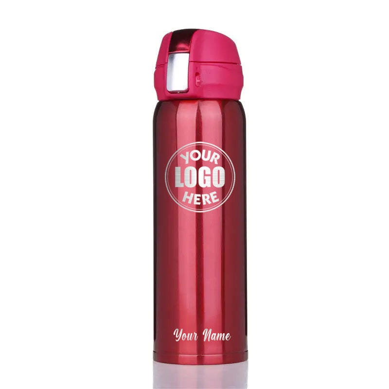 Hydro Flask Light Pink 1.0 Design 32oz and 40oz Custom Hydro