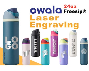 Owala Freesip 32oz Bottle FREE Laser Engraving Stainless Steel