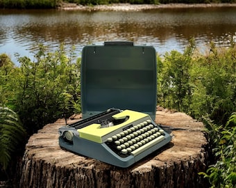 Vintage Brother Manual Typewriter - Fully Functional, Retro Decor