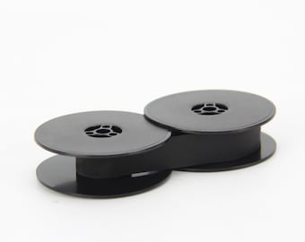 Cinta para máquina de escribir Royal – Tinta negra, 48 pies, carretes de 2 pulgadas