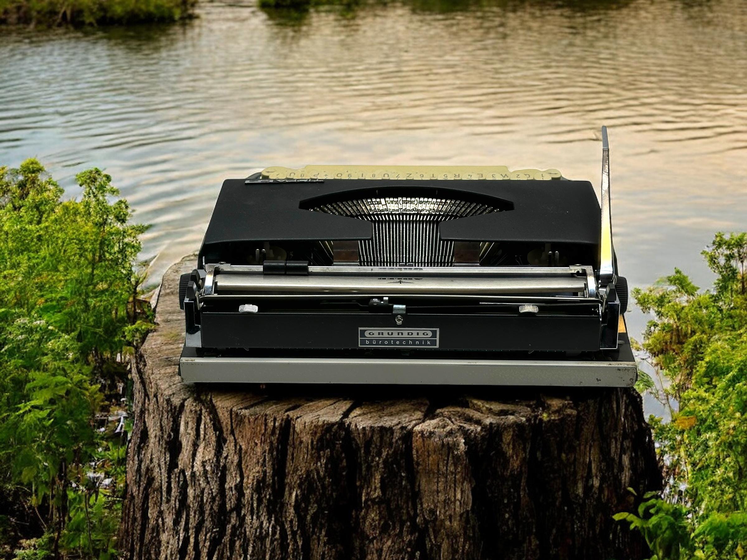 Adler Tippa S Typewriter - Portable Vintage Manual Typewriter - Etsy