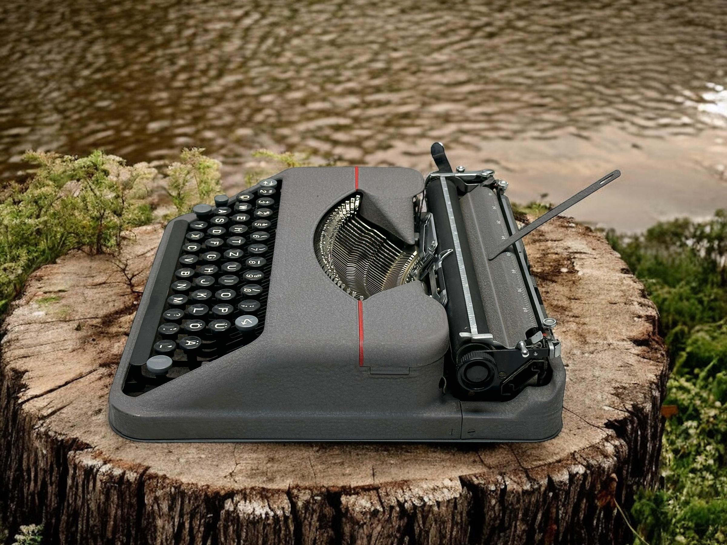 Hermes Baby Typewriter - Premium Vintage Manual Typewriter