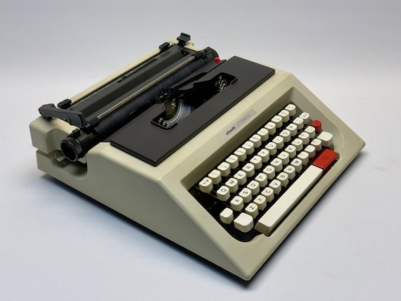 Olivetti Lettera 52 タイプライター - 新品同様のアンティーク、完全