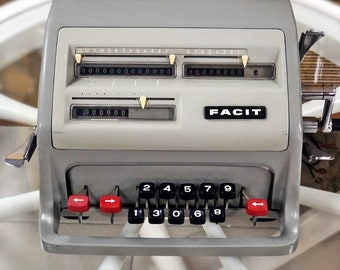 Vintage 1954 Type 1 Curta Calculator - Rare Collectible - Etsy