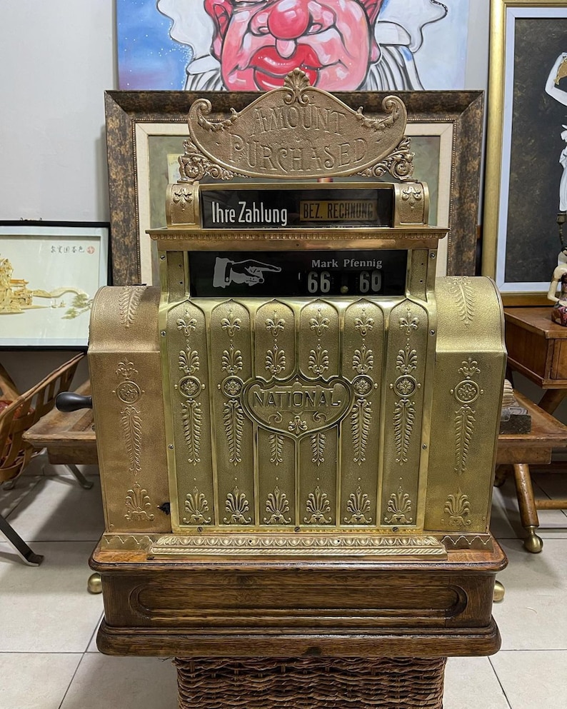 Special Edition National Cash Register - American Legend Vintage - Retro Store Nostalgia - Antique Business Collectible image 6