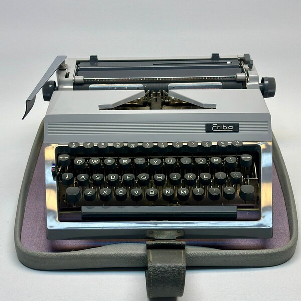 QWERTY Typewriter - Erika Mod 30 Typewriter - Vintage Charm with Modern Functionality - Antique Typewriter,