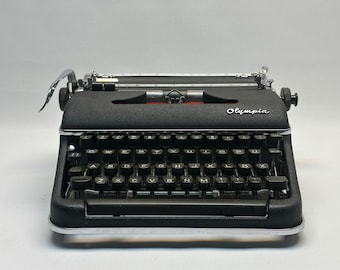 Olympia SM3 タイプライター - ブラック QWERTY キーボード、Writer's