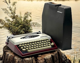 Rare Adler Tippa S Typewriter – Portable Vintage Manual Machine