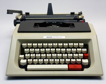 Olivetti Lettera 52 タイプライター - 新品同様のアンティーク、完全 Olivetti Lettera 52 タイプライター - 新品同様のアンティーク、完全