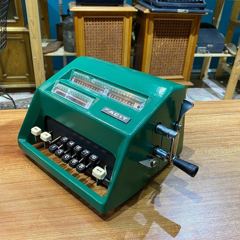 Calculadora Mecânica Facit Retro Vintage Anos 60