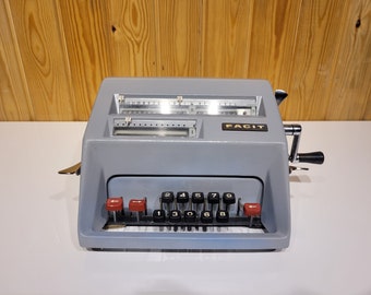 Old Vintage Burroughs Ten Key Calculator - Etsy