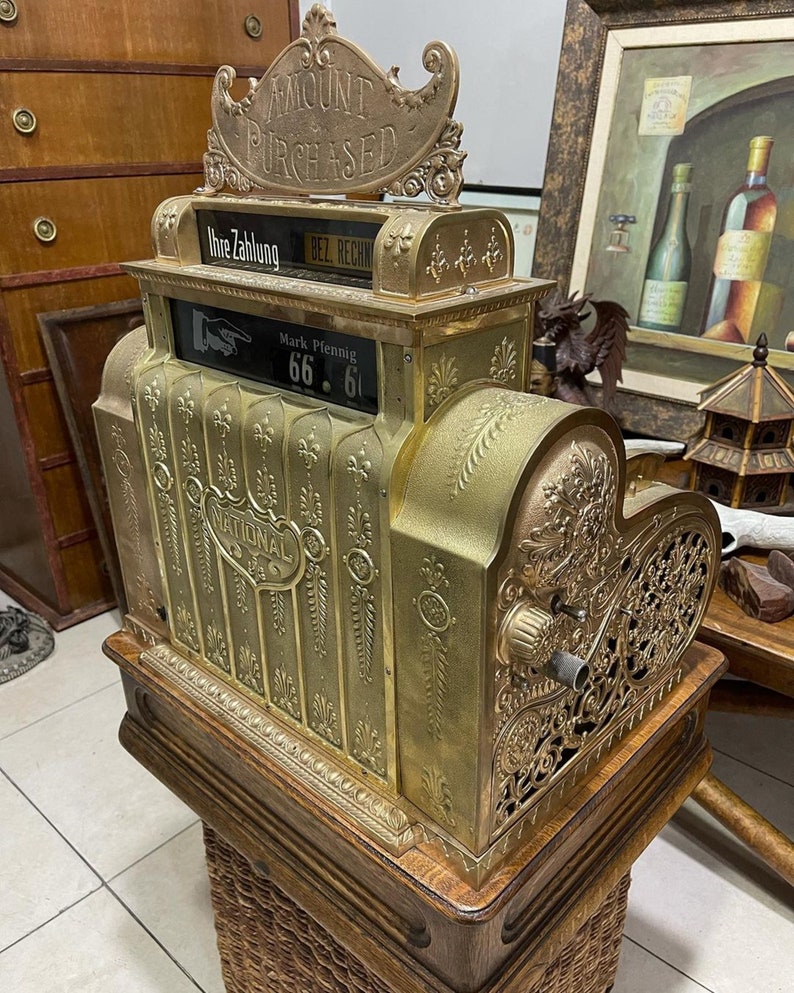 Special Edition National Cash Register - American Legend Vintage - Retro Store Nostalgia - Antique Business Collectible image 7