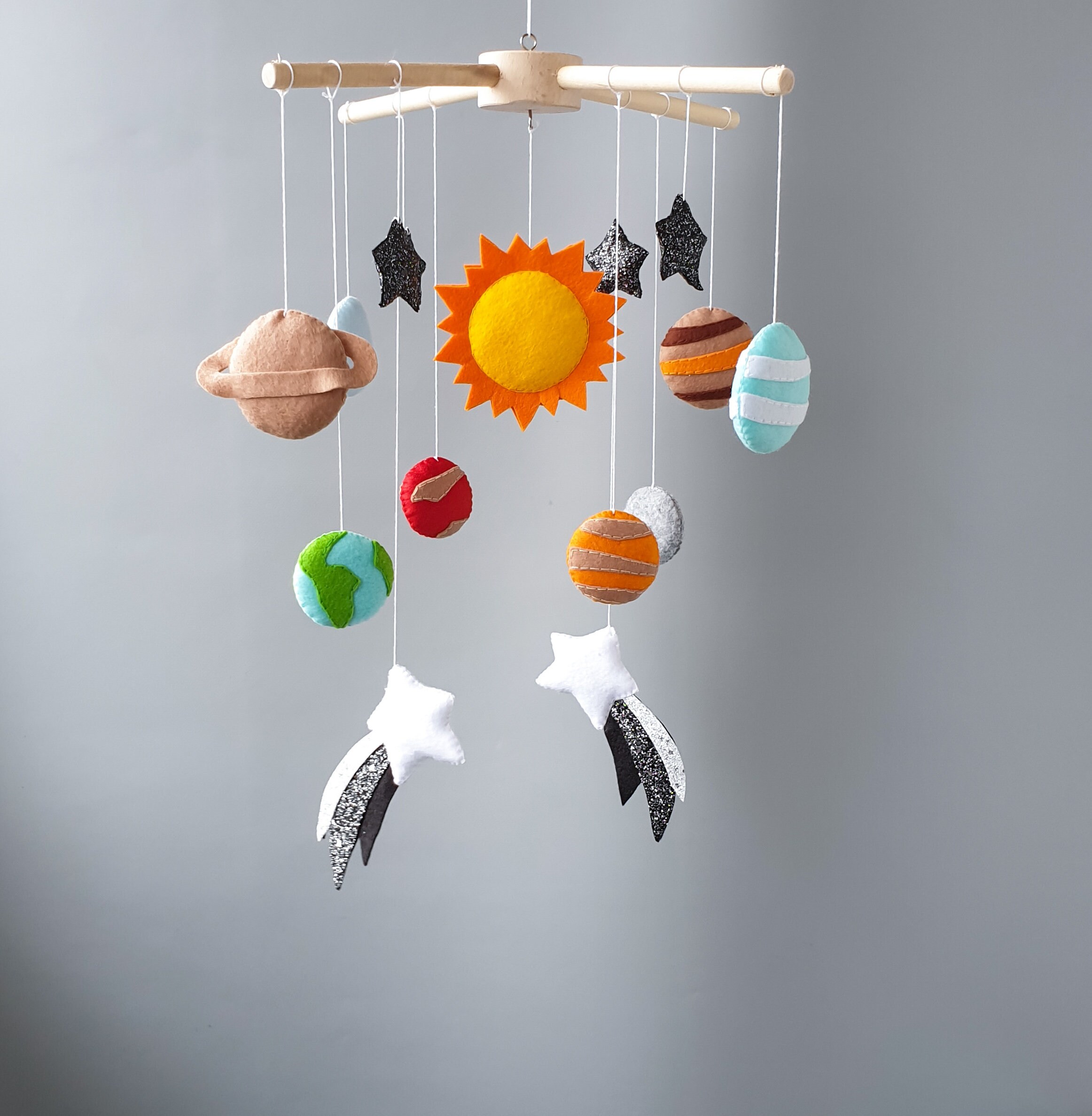 Planet Kindergarten mobile Solarsystem mobile Baby junge | Etsy