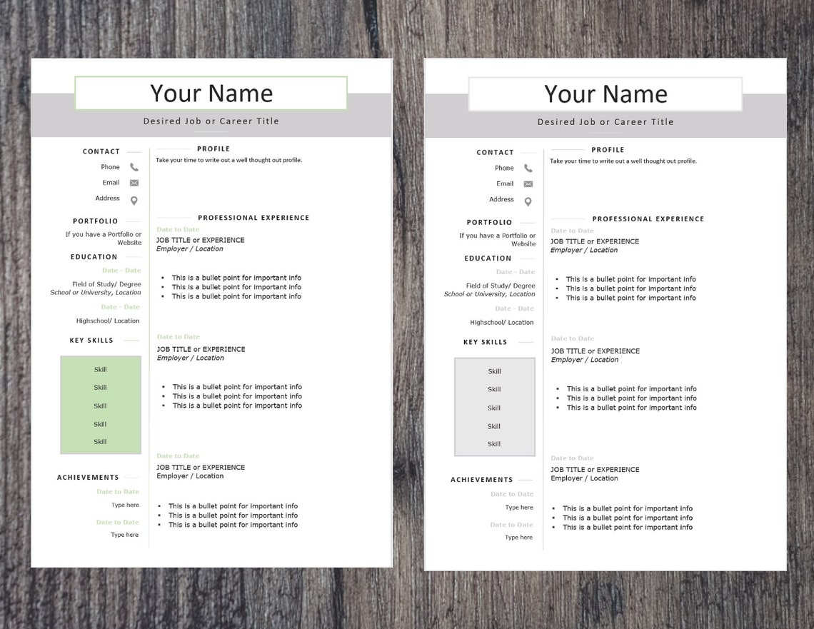 free download resume template color picture free download resume template color picture