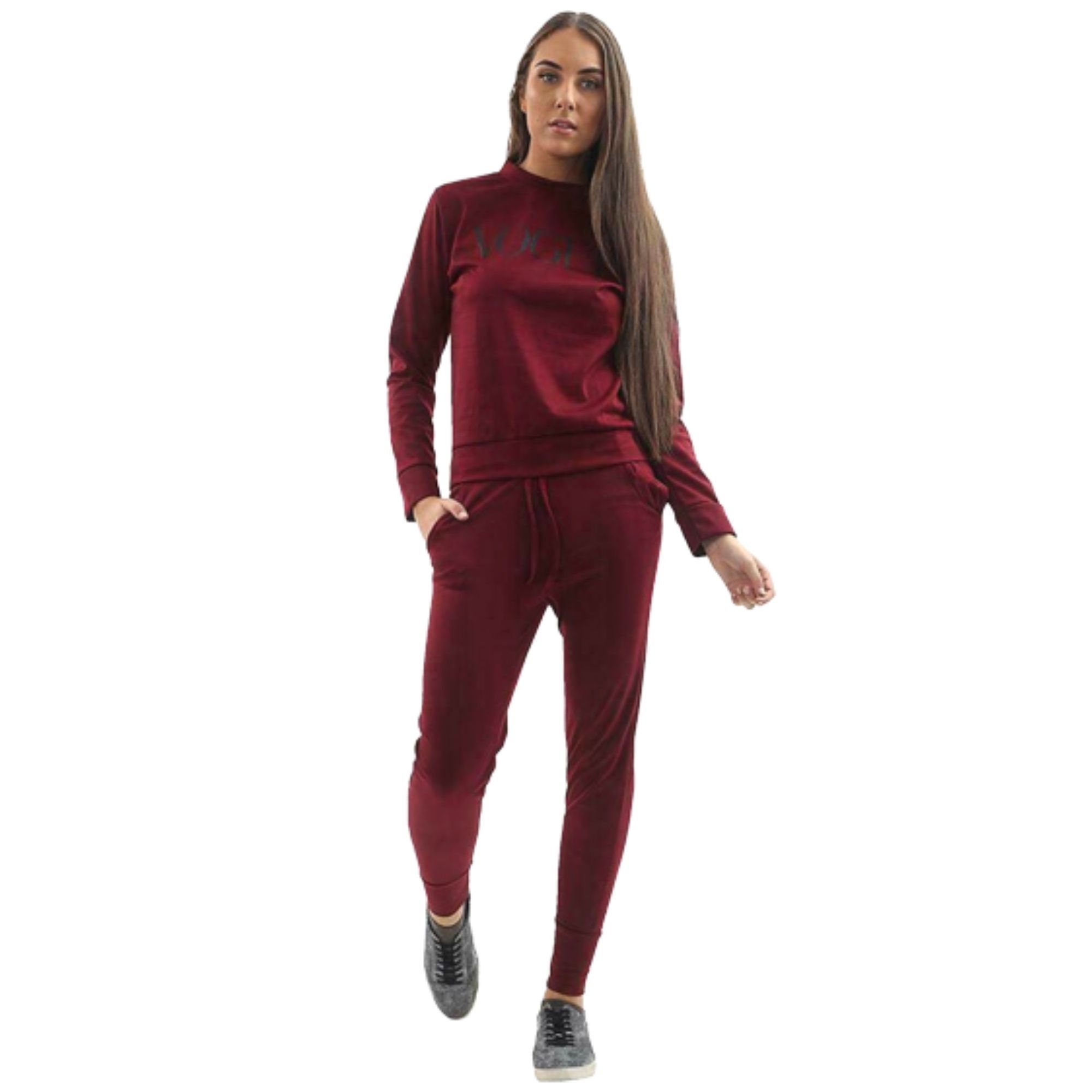 Ladies 2 Piece VOGUE Lounge Wear Tracksuit UK 8 18 Etsy
