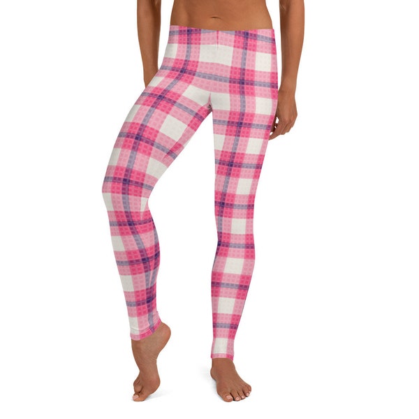 Hot Pink Plaid Etsy