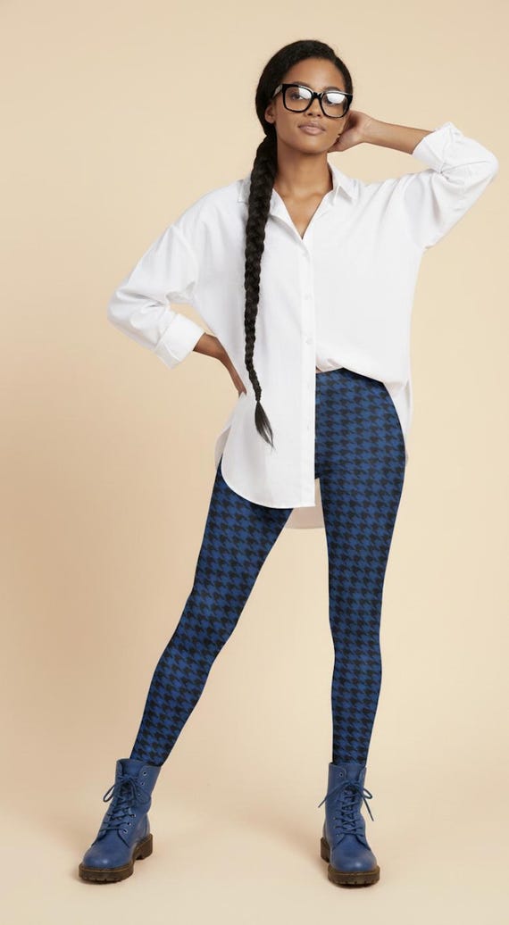 blue dress black leggings 7239 Thermal Shape Dress Black-U main image 1