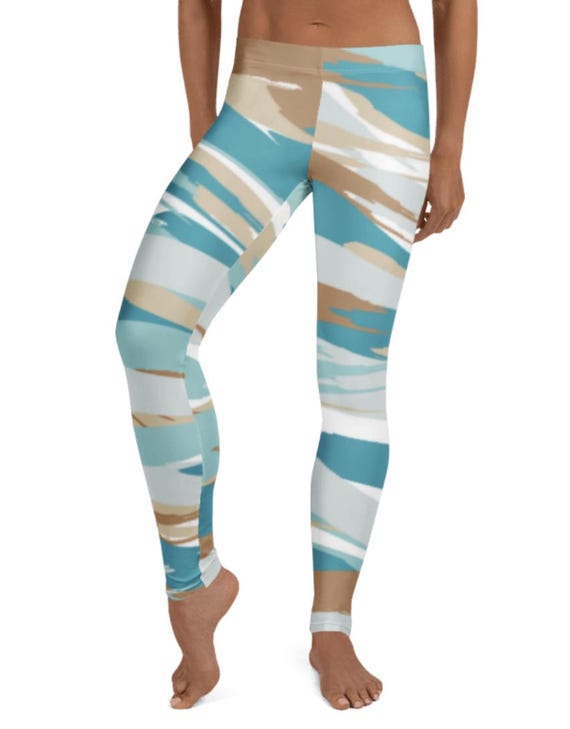 Leggings Coastal Breeze Pantaloni sportivi elasticizzati con