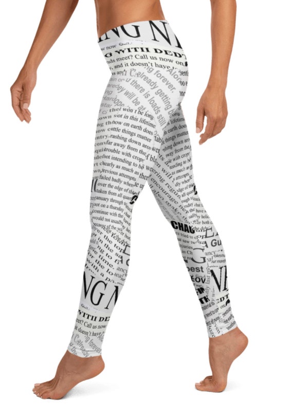 White Cattle Brands Yoga Leggings