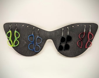 Pendientes de gafas: regalo para ópticos y amantes de las gafas.