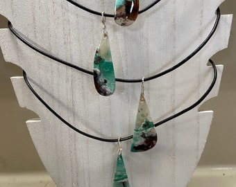 Fossilized Wood Necklaces