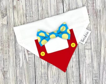 R Rabbit Over the Collar Dog Bandana