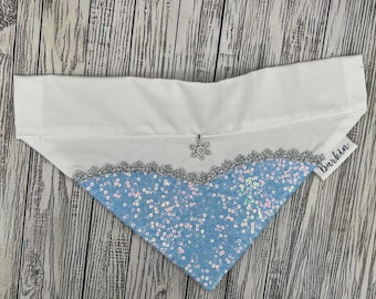 Snow Queen Over the Collar Dog Bandana
