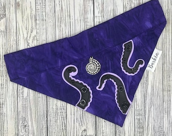 Sea Witch Over the Collar Dog Bandana
