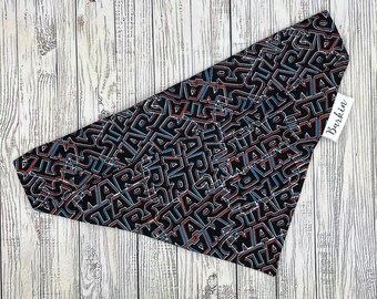 The Force Over the Collar Dog Bandana