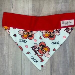 Lucy Cartoon Over the Collar Dog Bandana