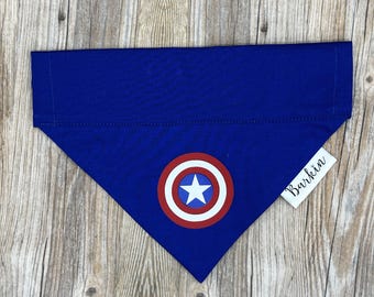 America Hero Over the Collar Dog Bandana