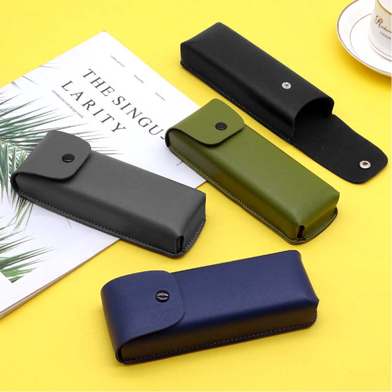 Glasses Case Hard Reading Glasses Holder Sunglasses Case Etsy