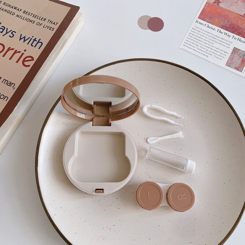 Contact Lens Case for Contact Lens Travel Portable Contact Etsy