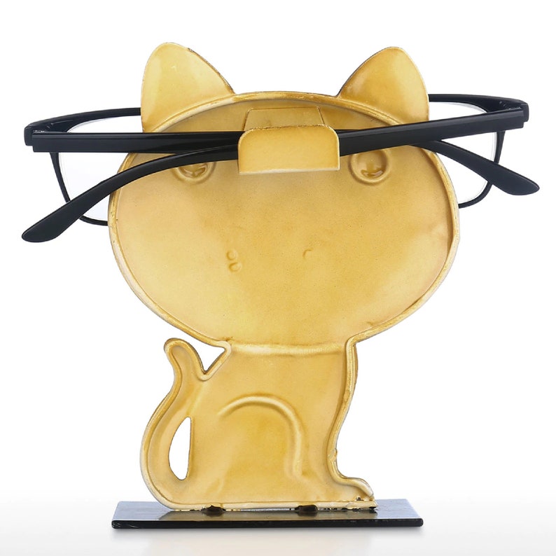 Cat Eyeglass Holder Cat Stand Office Stand for Glasses Etsy