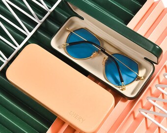 Winter Sport Ski Suit Watercolor Glasses Case Eyeglasses Hard Shell Storage Spectacle Box Winter Sport Ski Suit Watercolor Glasses Case Eyeglasses Hard Shell Storage Spectacle Box