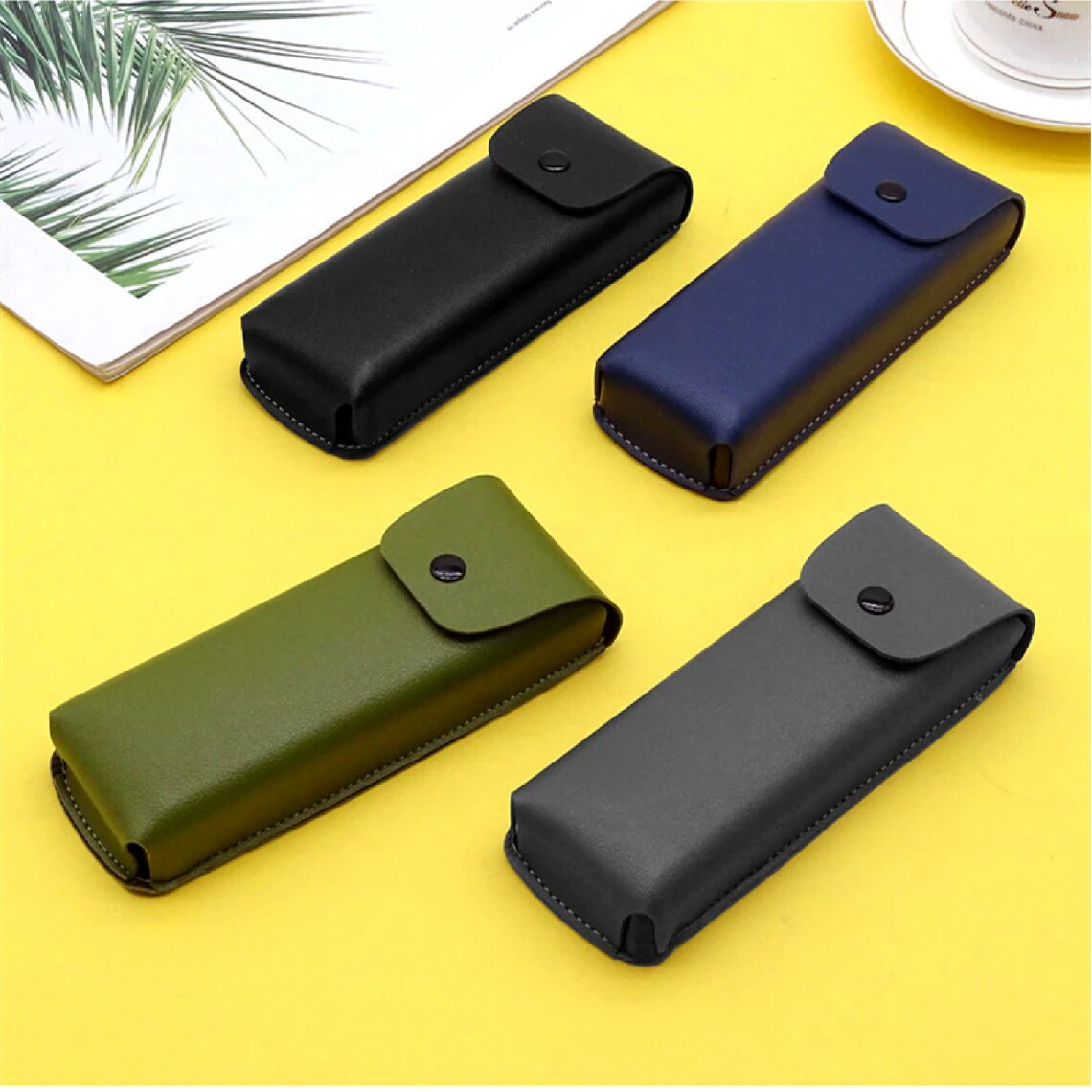 Glasses Case Hard Reading Glasses Holder Sunglasses Case Etsy