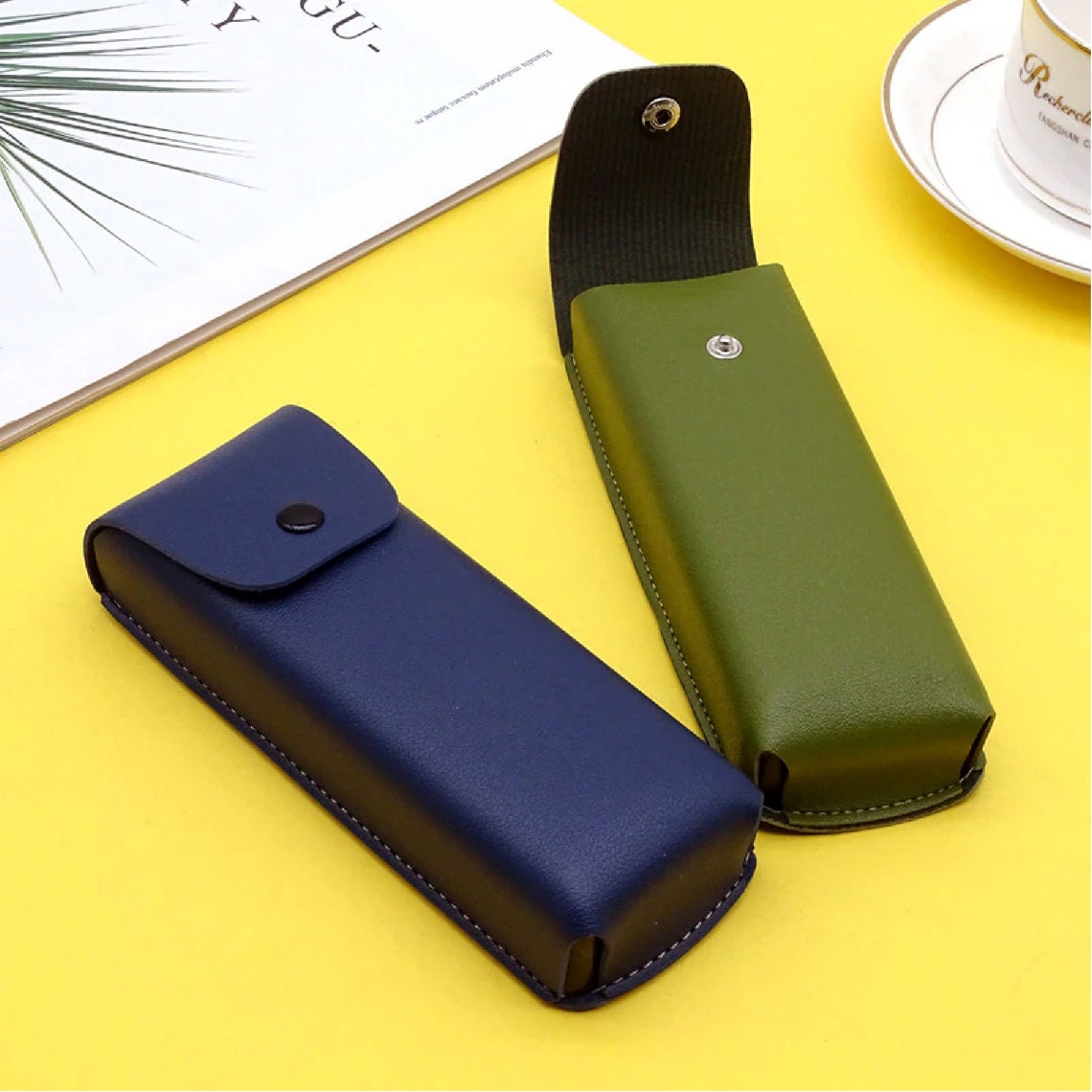 Glasses Case Hard Reading Glasses Holder Sunglasses Case Etsy