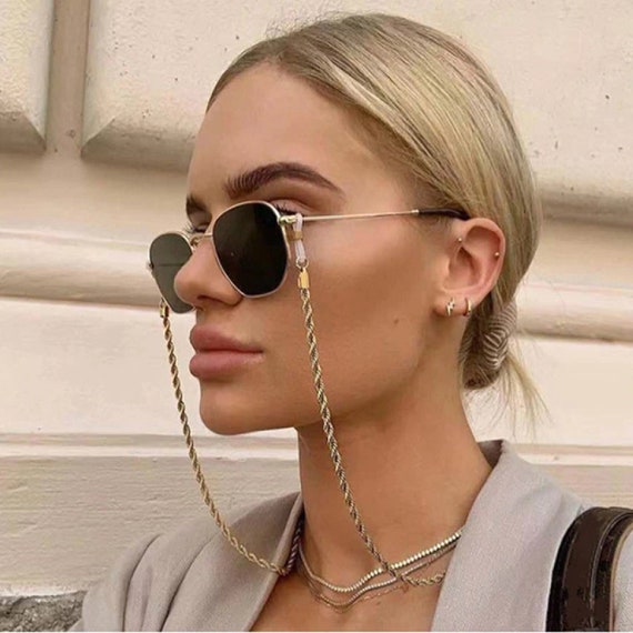 Eyeglass Chains for Women | Colored Beaded Sunglass straps Eyeglass Holder  Sunglasses Cord Cute Sunglasses Chain for Women (colored 14)