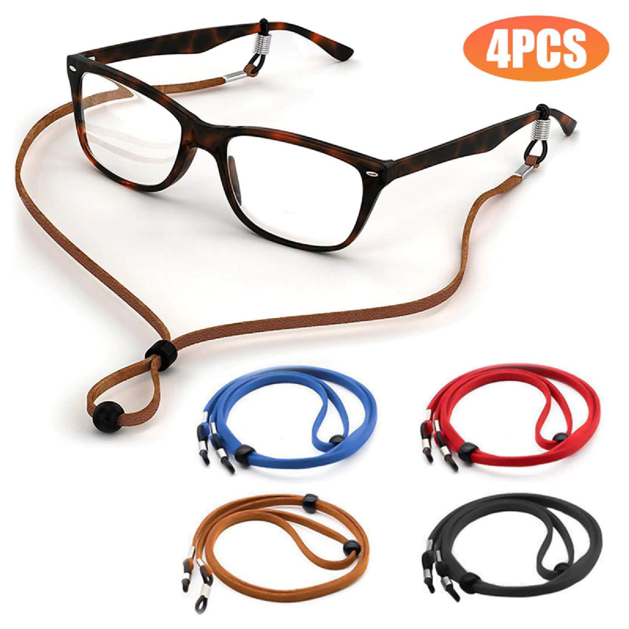 4 Pcs Eyeglass Chains for Women Eyeglasses String Holder Glasses Strap  Eyewear Chain Glasses Cord Lanyard Gift