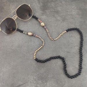 Boho Beaded Glasses Chain Glasses Cord Gift for Her Sunglasses Chain Beaded Necklace, Chain for Eyeglasses, Glasses holder, Eyeglass Chain