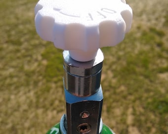 Llave/abridor de tanque de oxígeno