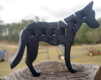 Juguete para niños de pastor alemán flexible