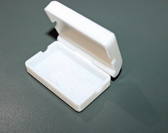 Estuche de viaje pequeño de PLA impreso en 3D (4,4 x 2,5 x 1,27 cm)