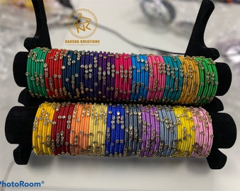 Silk thread bangles/women bangles/ Bangles/Kids bangles/maggam work bangles/pearl bangles/traditional bangles/kundan bangles/bangles