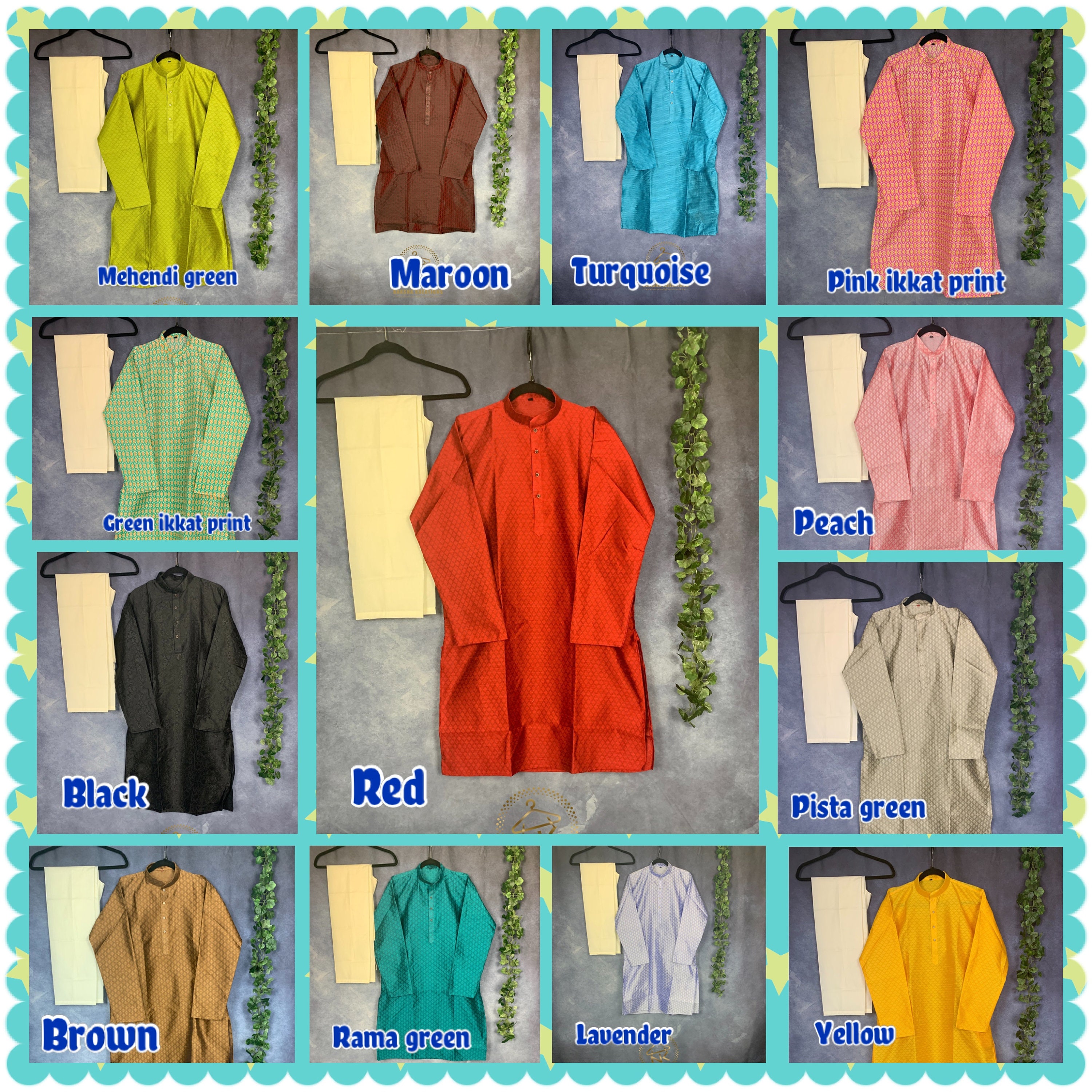 Mens kurtas/Mens ethnic wear/Mens Digital print kurtas/floral kurtas/Mens indian kurtas/mens wear/Mens rawsilk kurtas/Mens kurta pyjama set
