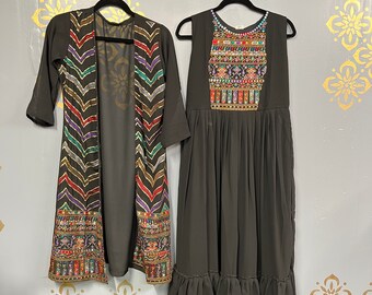 designer long jacket kurti